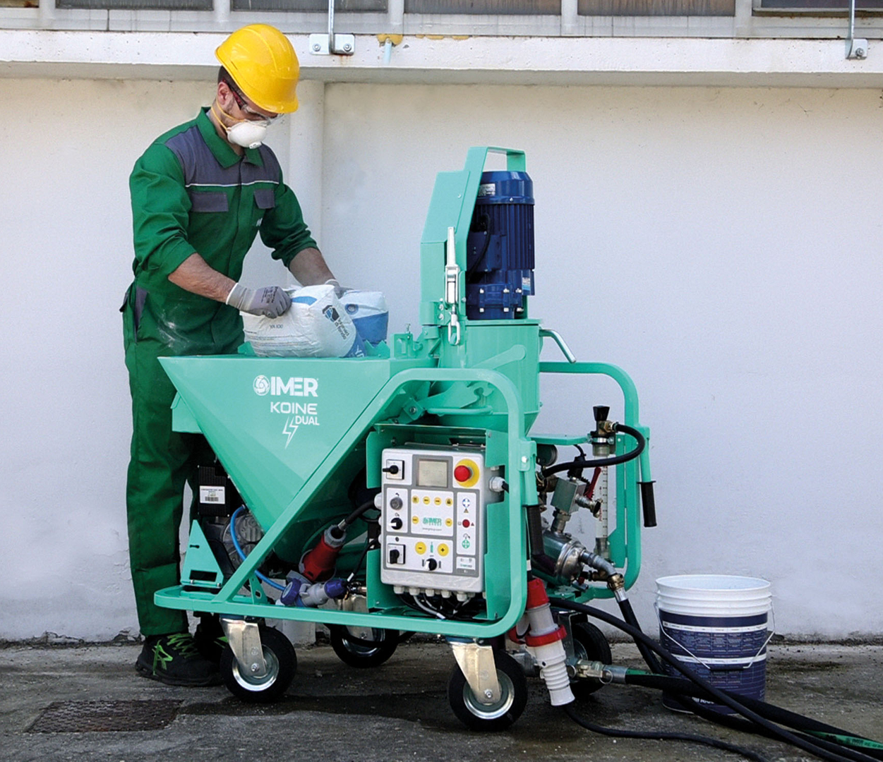 Agregat tynkarski Imer Koine Dual