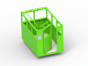 Kosz do transportu ludzi bez dachu