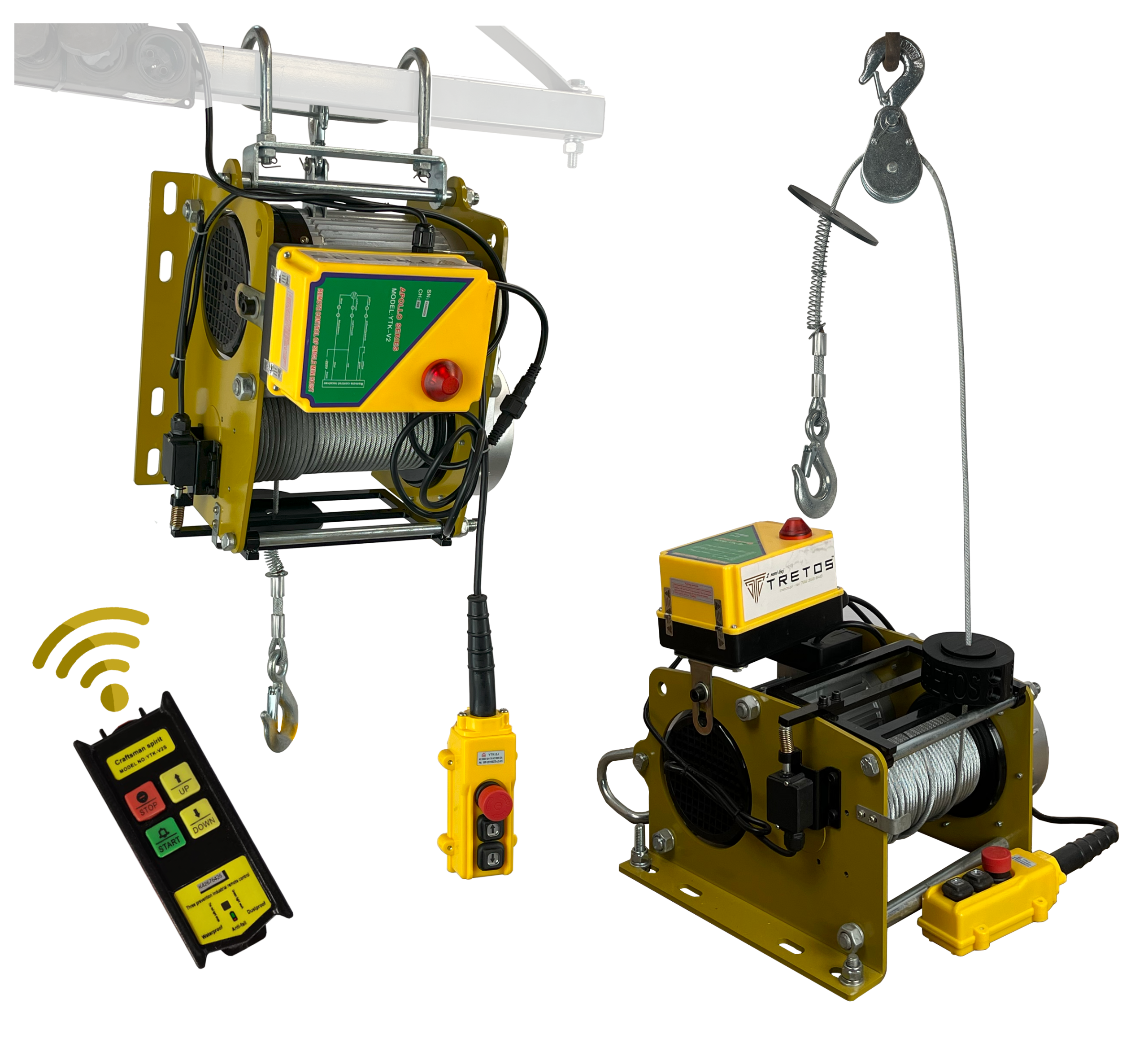 Wciągarka budowlana Tretos Military 