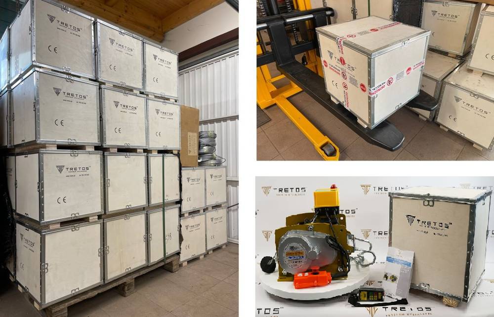 Wciągarki budowlane Tretos Military